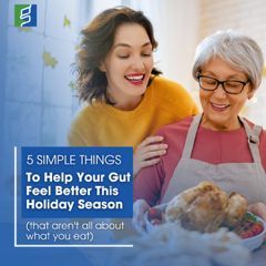 5 Simple Things to Help Your Gut Feel Better This Holiday Season (that aren't all about what you eat)